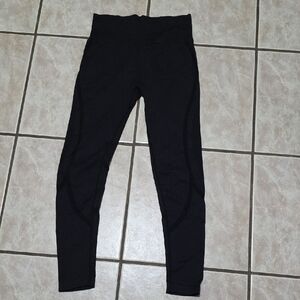 Black High-Waisted Leggings